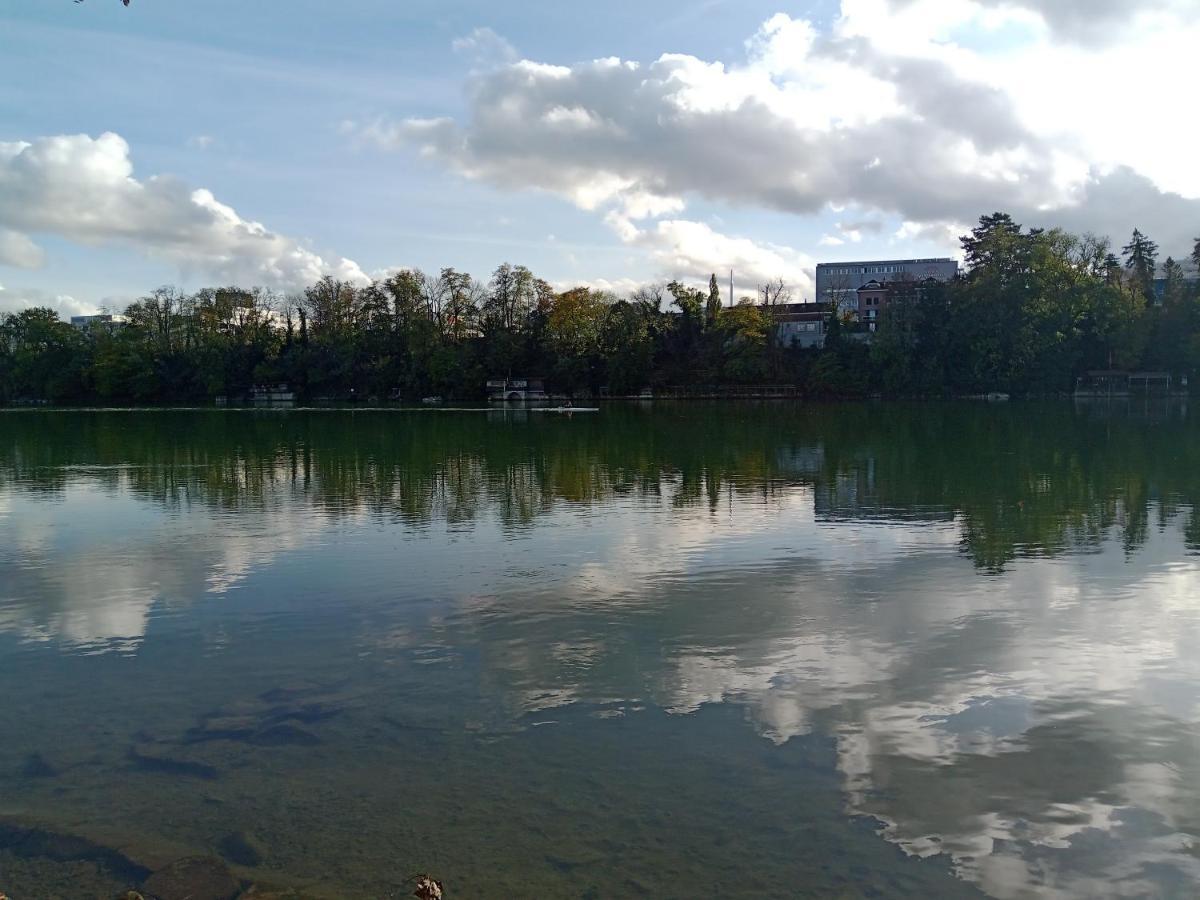 Ferienwohnung In Grenzach Exteriör bild